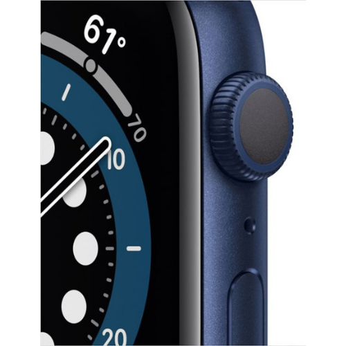 Apple Watch Series 6 40mm GPS Smartwatch - Blue Aluminum Case with Sport Band | Fitness Tracker, Heart Rate Monitor & Water Resistant for Running, Swimming & Daily Use