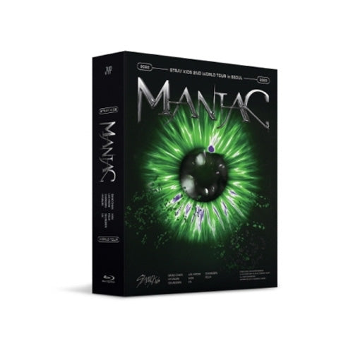 STRAY KIDS 2ND WORLD TOUR [MANIAC] IN SEOUL Blu-ray - K-Pop Concert Film, Limited Edition, HD Quality - Perfect for K-Pop Fans, Concert Collectors and Home Entertainment