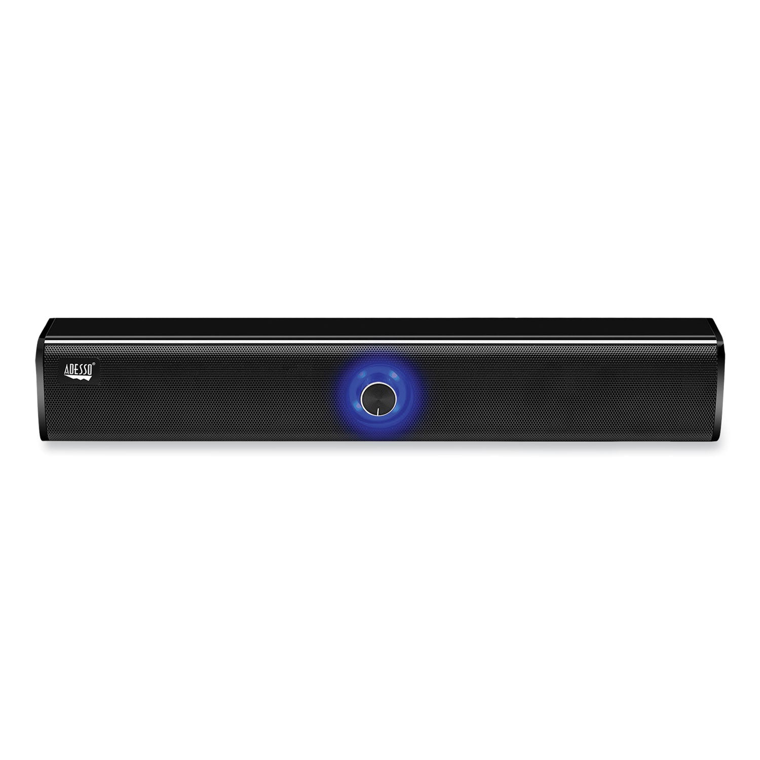 Adesso Xtream S6 Wireless Multimedia Soundbar Speaker - 20W Bluetooth Sound Bar with Deep Bass, HDMI ARC, Optical & AUX Inputs for TV, PC, Gaming & Home Theater Systems - Black