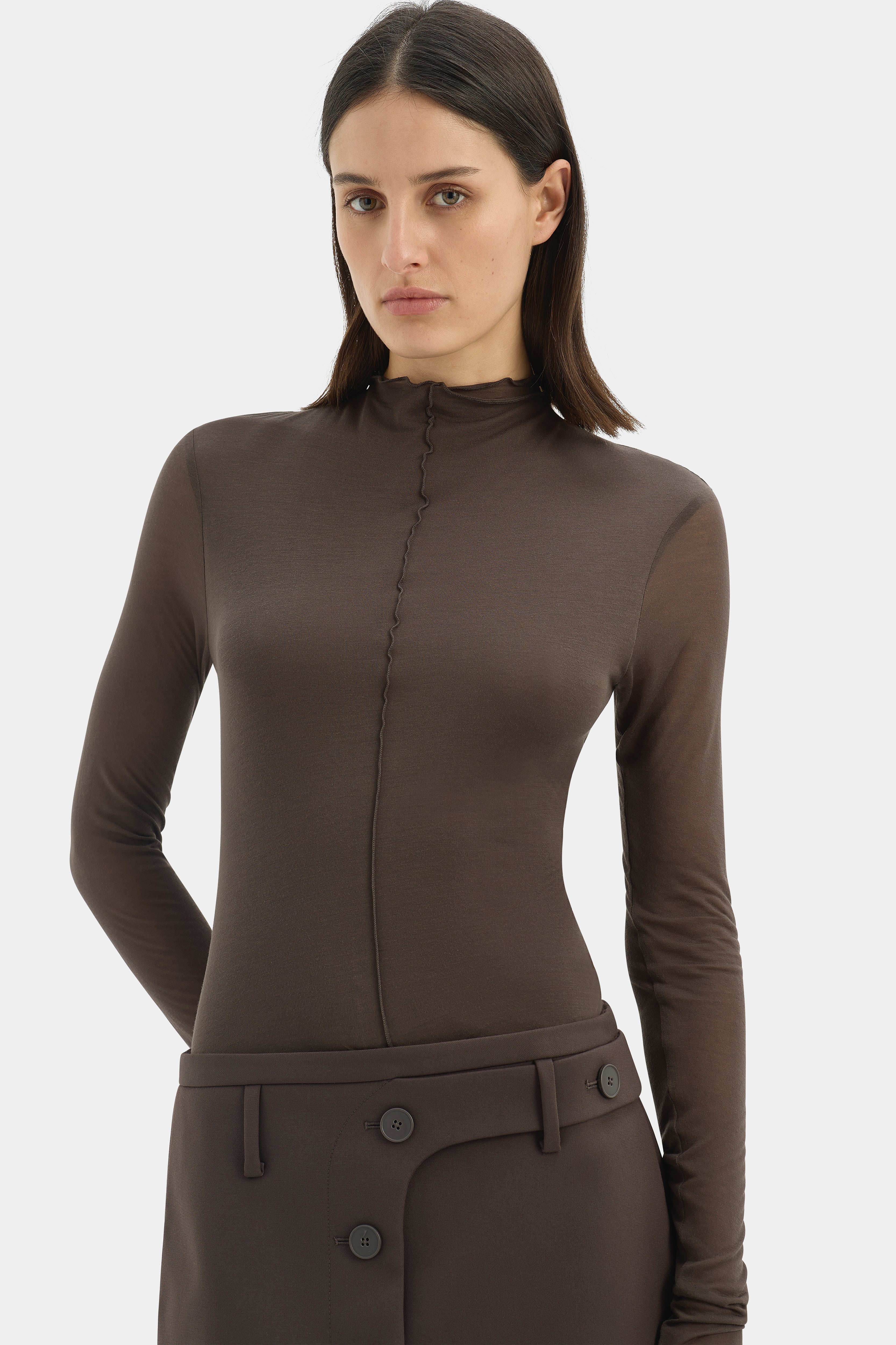 Finn Women's Long Sleeve T-Shirt - Soft Cotton Casual Blouse for Everyday Wear | Perfect for Work, Travel & Layering