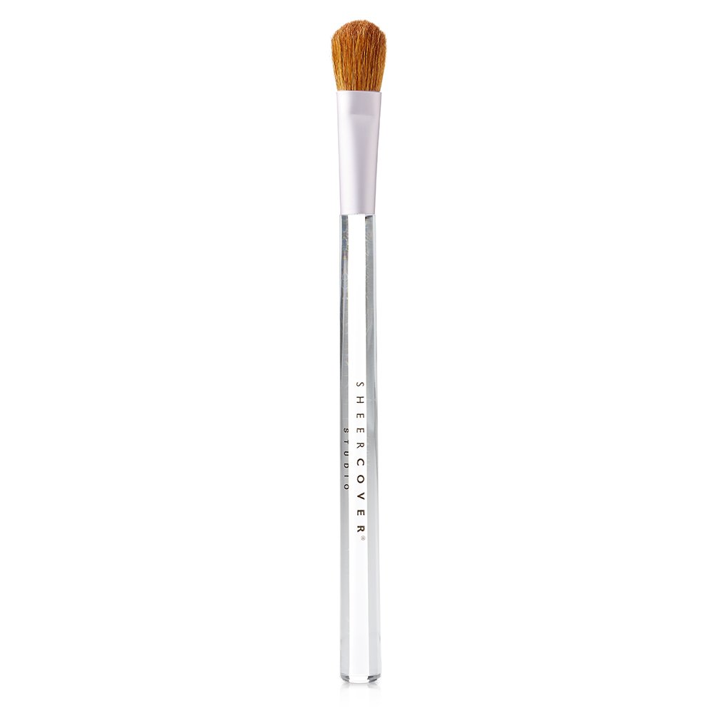 Sheer Cover Studio Ultimate 5-Piece Makeup Brush Set - Foundation Brush, Lip Brush, Concealer Brush, Contour Brush with Free Travel Case - Perfect for Professional Makeup Artists & Home Beauty Routines