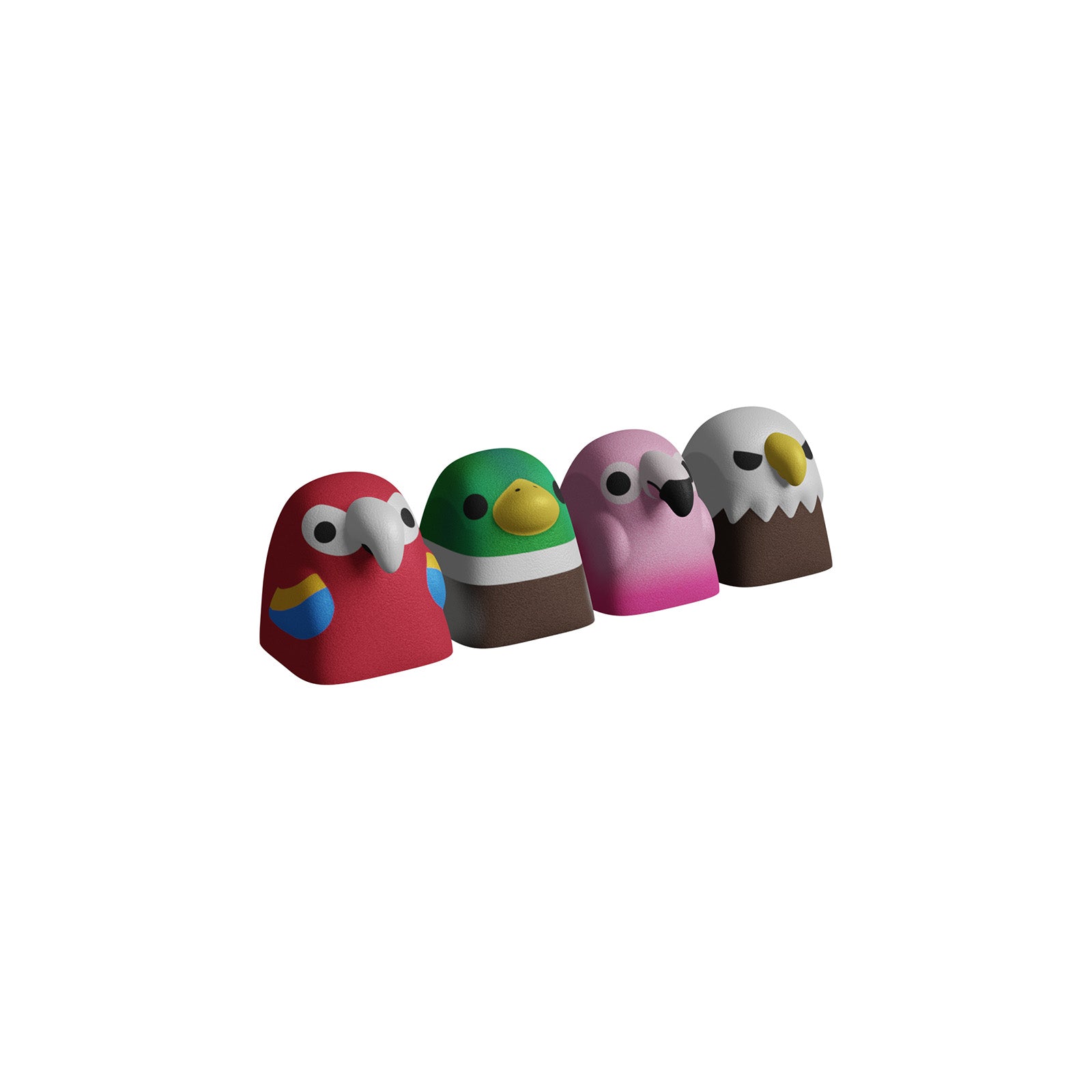 HX3D Custom Keycap Set - Bird Themed Mechanical Keyboard Keycaps for Gaming & Typing | Perfect for PC, Mac, and Office Use