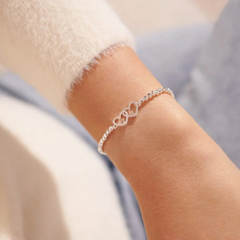 Joma Jewellery Bracelet - Forever Yours Happy 21st Birthday Gift for Women | Elegant Cubic Zirconia Bangle for Anniversary, Graduation & Special Occasions