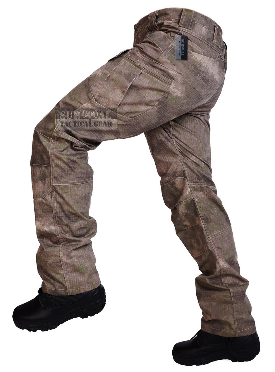 Tactical Camouflage Army Pants - Military Combat Trousers for Paintball, Hunting & Outdoor Activities | Durable & Comfortable for Airsoft, Hiking & Survival Gear