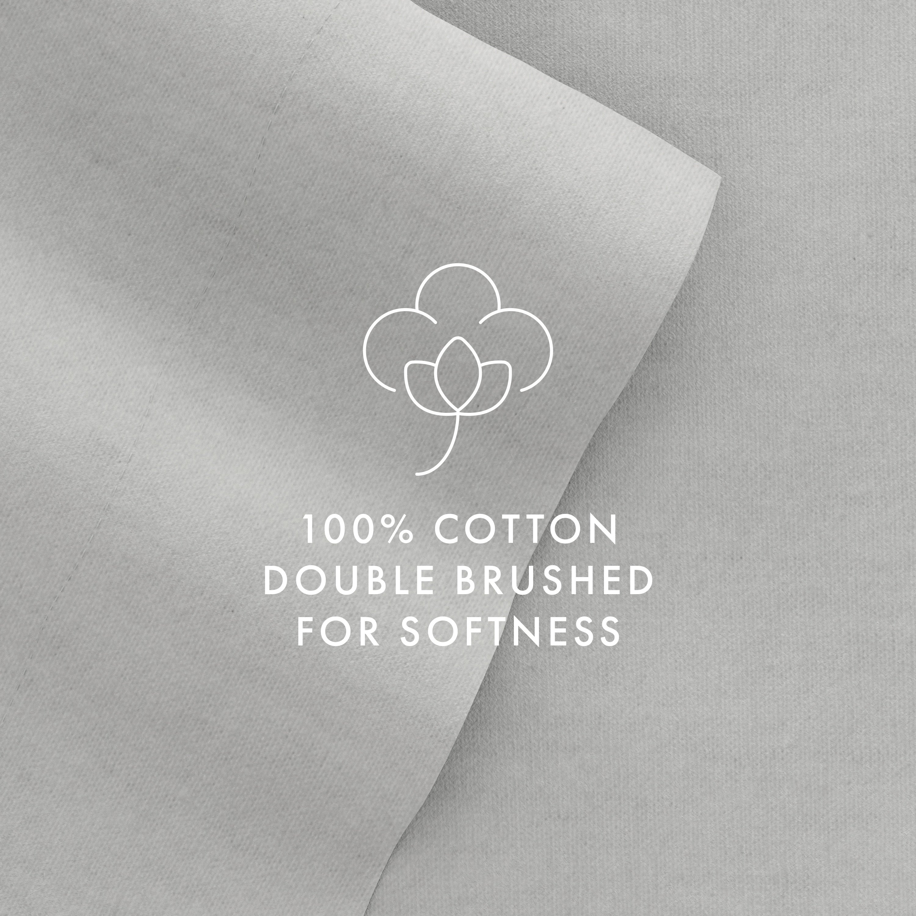 Premium 4-Piece Flannel Sheet Set - Ultra Soft & Cozy Bedding for Cold Weather - Queen Size Winter Bed Sheets - Perfect for Fall & Winter Nights