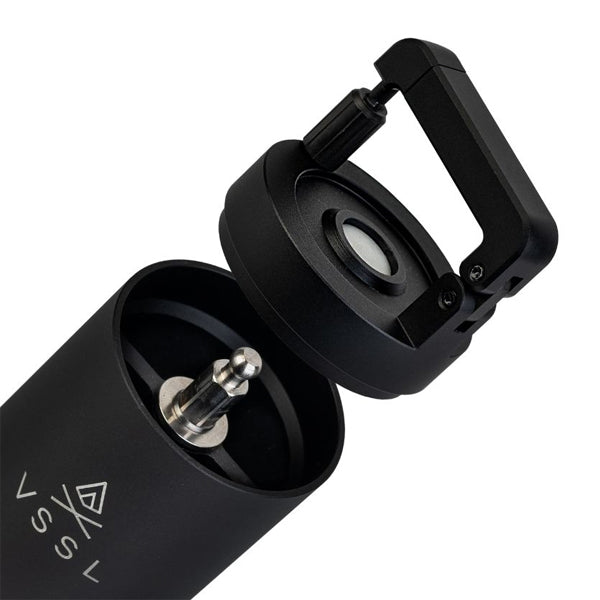 Premium VSSL Java G Manual Coffee Grinder - Portable Hand Crank Burr Mill for Espresso, French Press & Pour Over - Perfect for Camping, Travel & Home Brewing