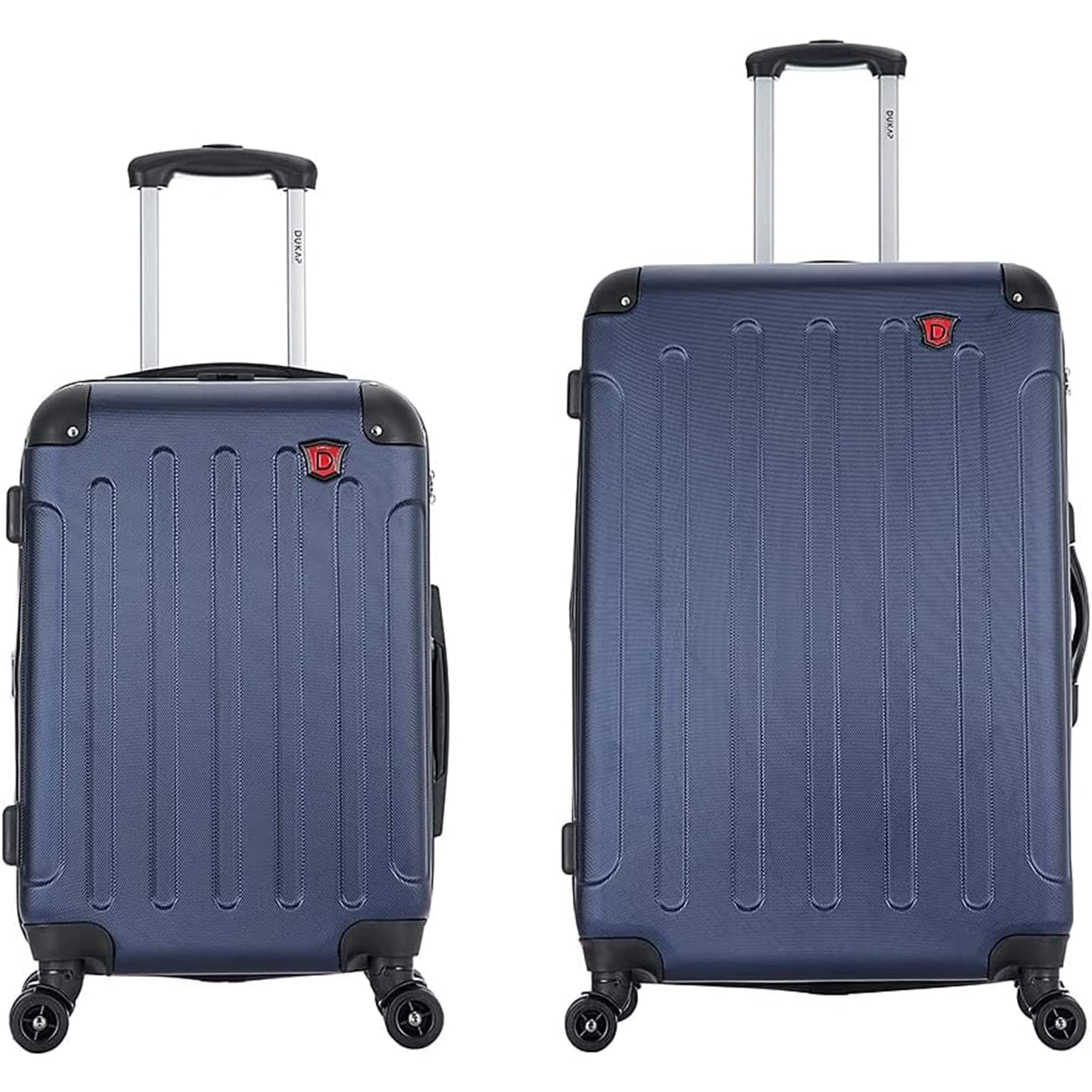 DUKAP INTELY 2-Piece Hardside Spinner Luggage Set with TSA Lock (20