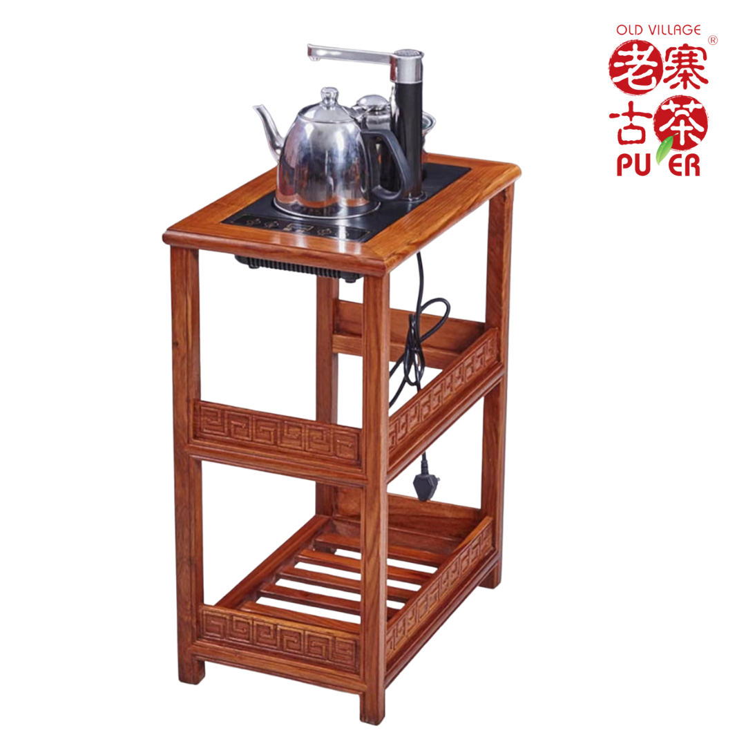 Premium African Rosewood Tea & Coffee Boiling Set - Handcrafted Wooden Infuser & Strainer for Loose Leaf Tea, Herbal Brewing, and Hot Beverage Preparation - Perfect for Home, Office, and Gifting