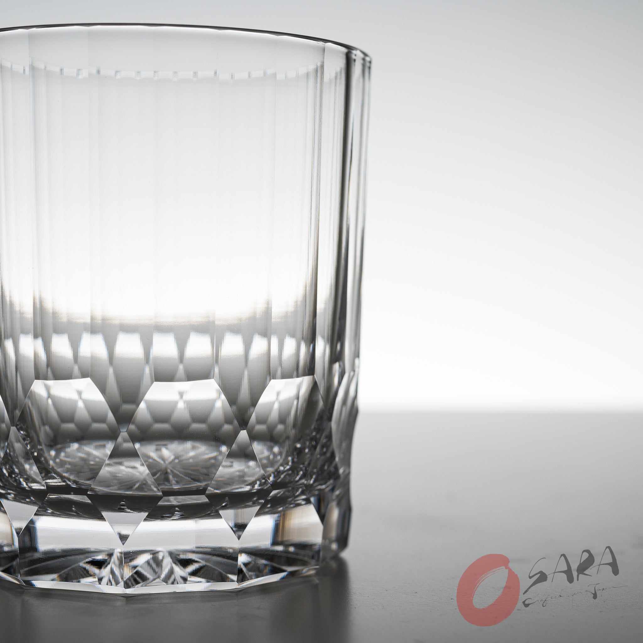 Premium KAGAMI Crystal Japanese Handmade Whiskey Glass Set - 370ml (12.5oz) Luxury Barware for Scotch, Bourbon & Cocktails - Elegant White Dew Design - Perfect for Home Bar, Gifts & Special Occasions