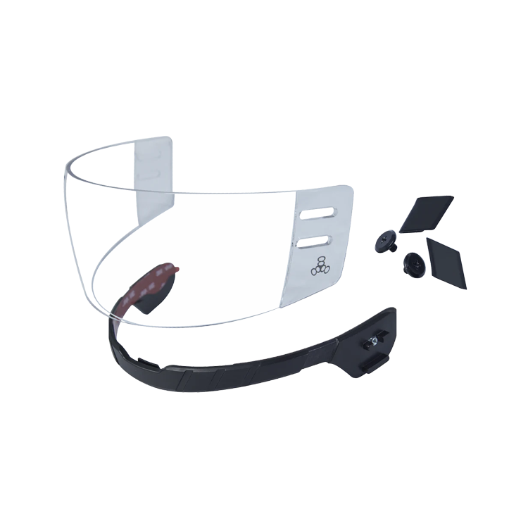 Deep Cover Visor Crown Kit - Universal Fit for Motorcycle Helmets, Enhanced Safety & Comfort - Ideal for Riding, Racing & Outdoor Adventures