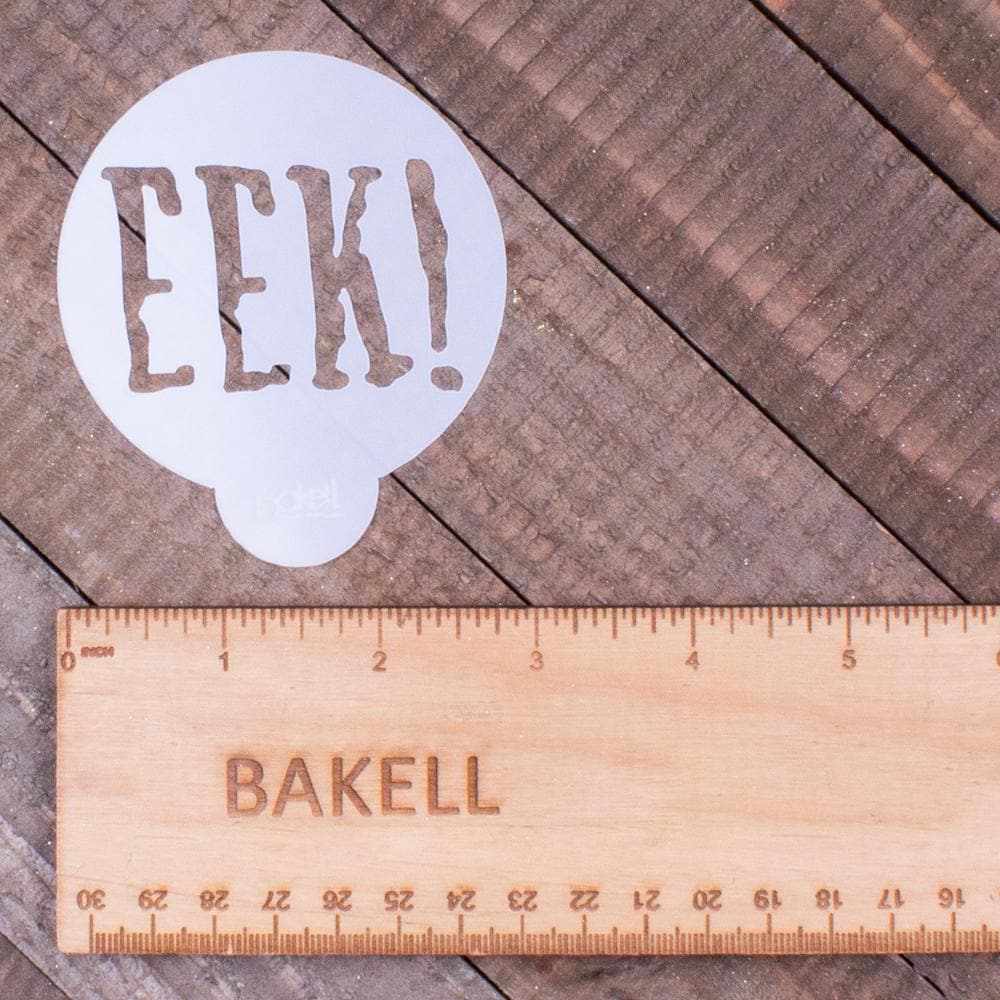 3x3 Round Halloween Cupcake Stencils for Baking Decorations | Bakell® - Perfect for Halloween Parties, Cupcake Decorating & DIY Desserts