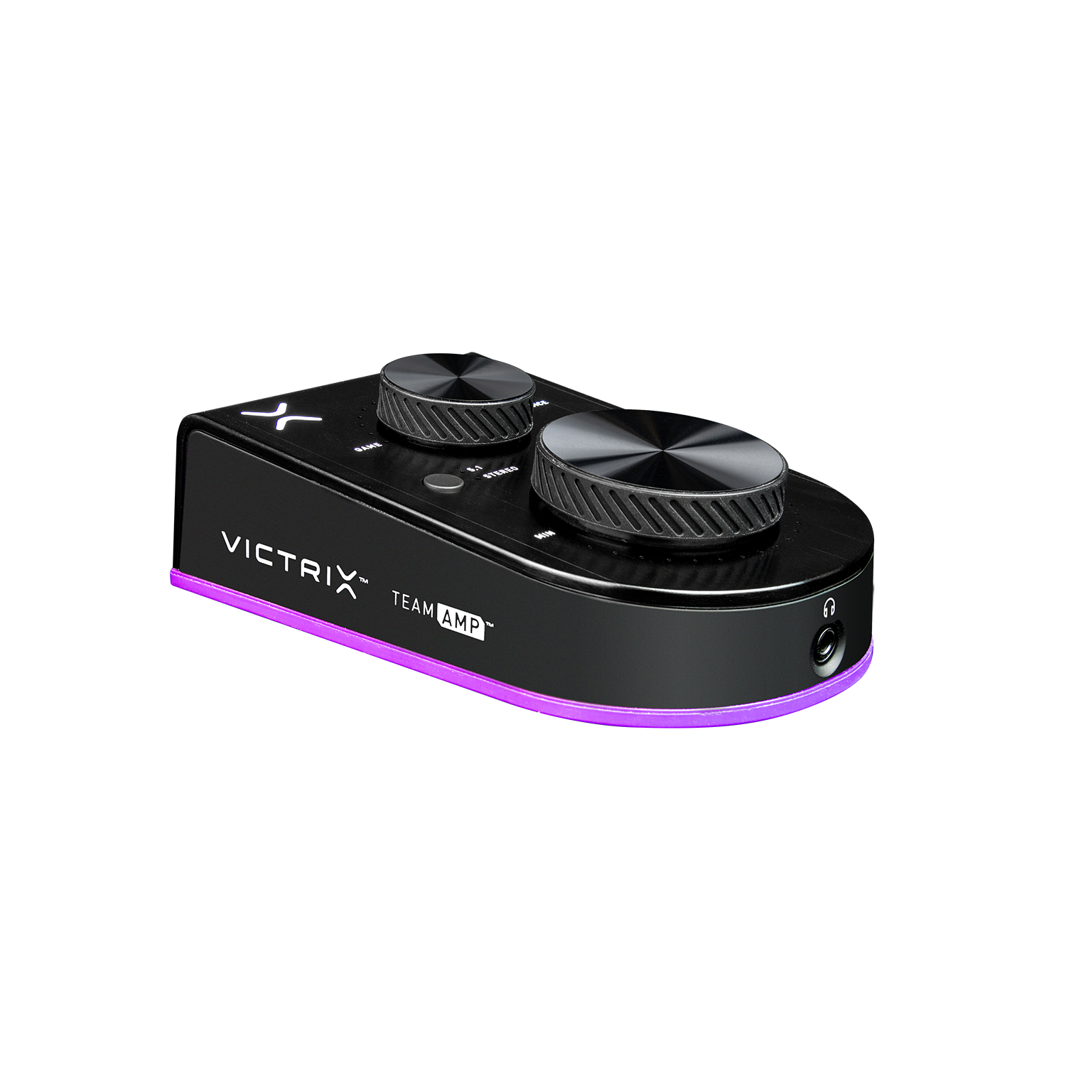 Victrix Team Amp - High-Performance Gaming Headset for PC, PS5, Xbox Series X | Pro - Noise Cancelling Mic, Surround Sound, Comfortable Ear Cushions | Perfect for Competitive Esports, Streaming & Online Gaming