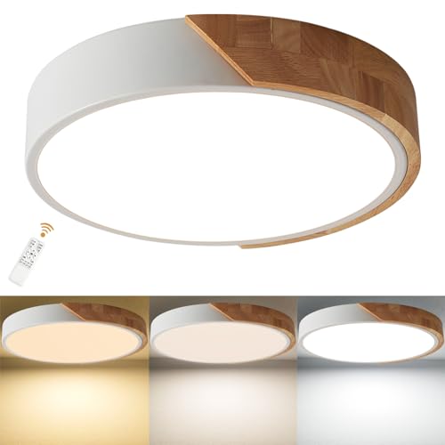 White/Round/Dimmmable
