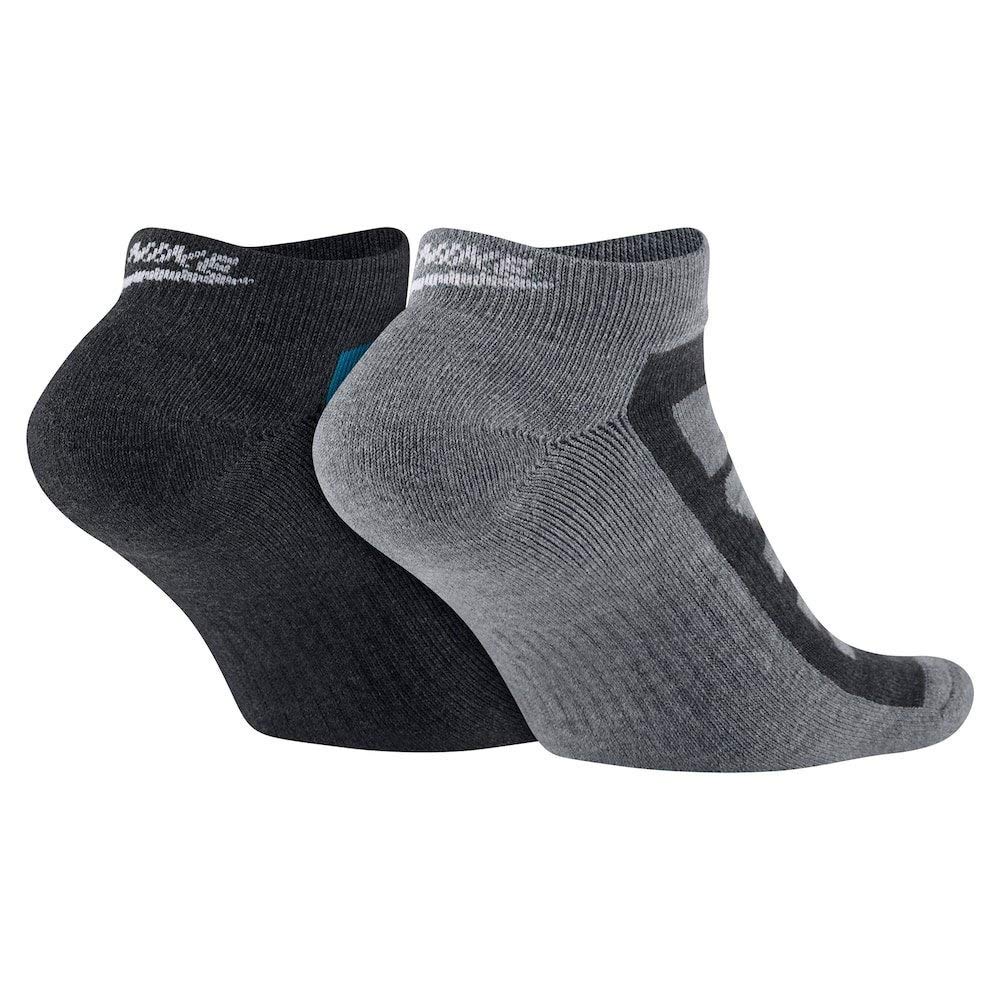 Nike Men's No Show Socks 2-Pair Pack - Breathable Athletic Socks for Running, Gym & Casual Wear - Low Cut Invisible Socks for Sneakers & Shoes