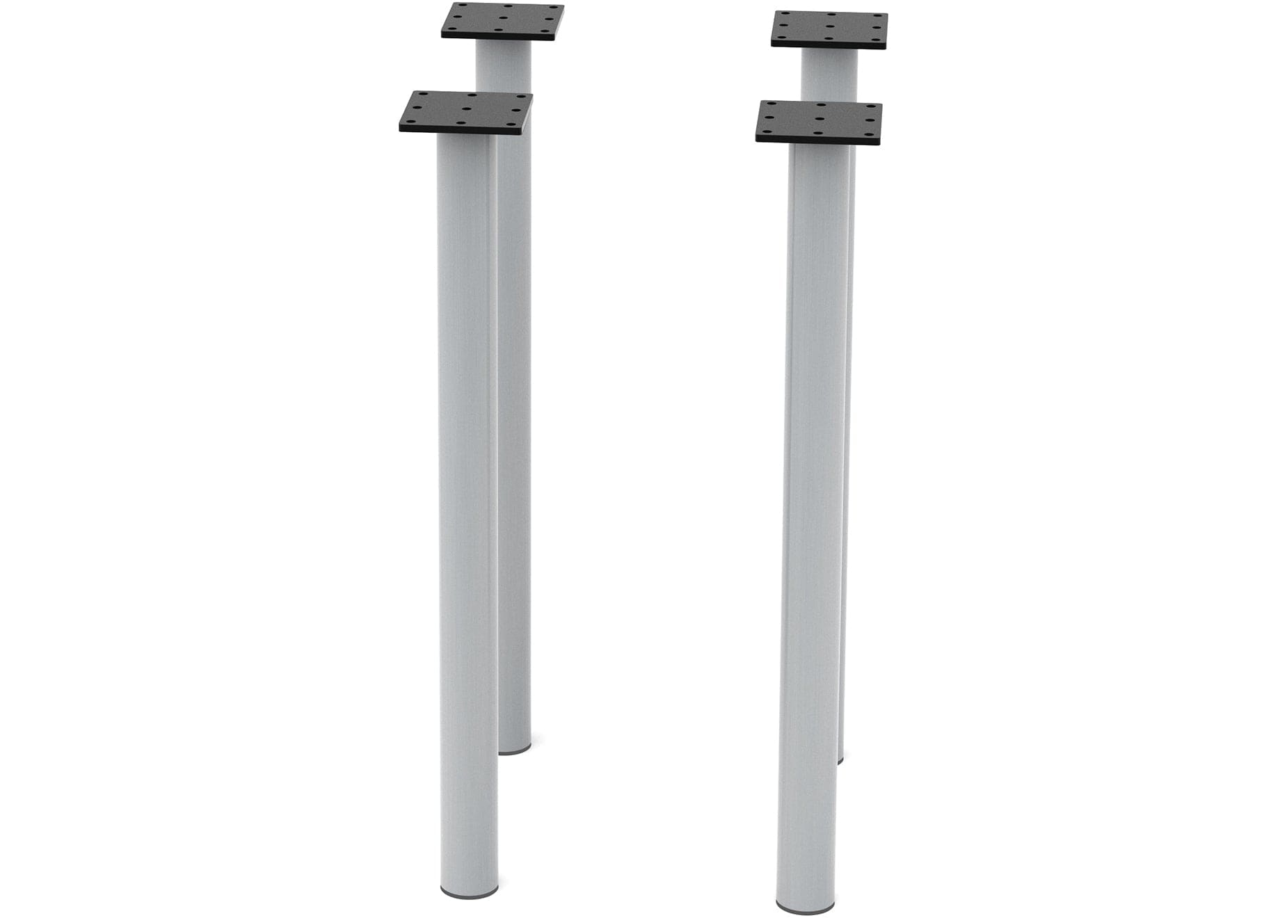 Safco JURNI 60 x 24 Inch Multi-Purpose Table with Post Leg and Glides - Perfect for Office, Conference Room, Classroom, and Home Use [JN6024NFXPGL]
