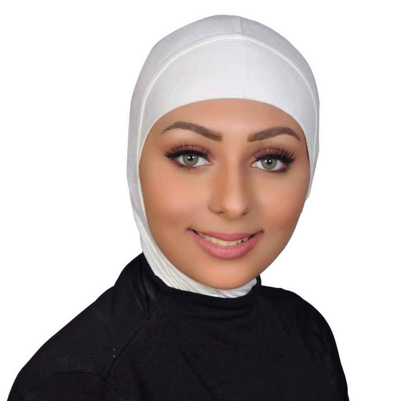 Ninja Cotton Hijab Underscarf for Women - Breathable, Comfortable One-Piece Underscarf for All-Day Wear - Perfect for Work, Prayer, and Everyday Use