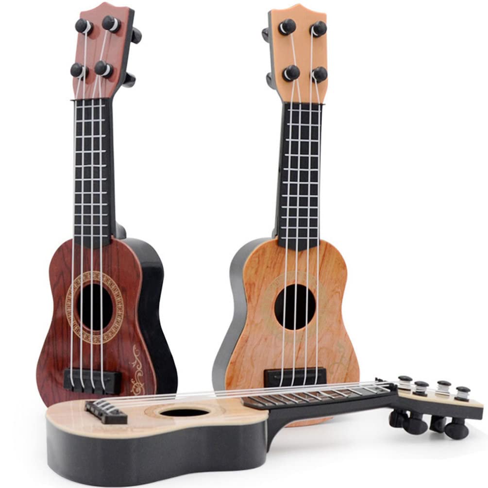 **2-Pack Kids Ukulele Toy with 4 Strings - Educational Musical Instrument for Toddlers & Preschoolers | Perfect for Beginners, Birthday Gifts & Early Music Learning**