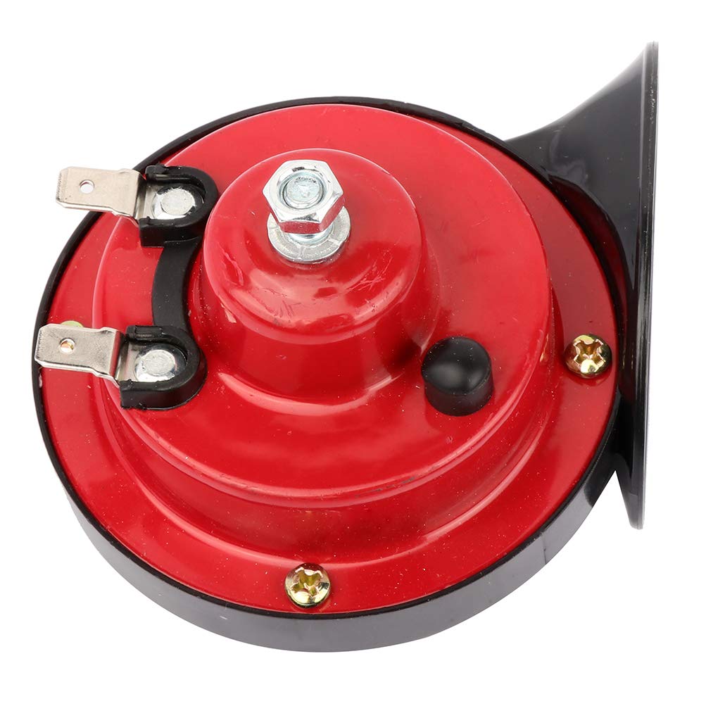 AUTOMUTO 12V 135dB Snail Air Horn - Loud Train, Car, Truck, Boat, RV & Motorcycle Air Horn - Perfect for Emergency Alerts & Vehicle Safety