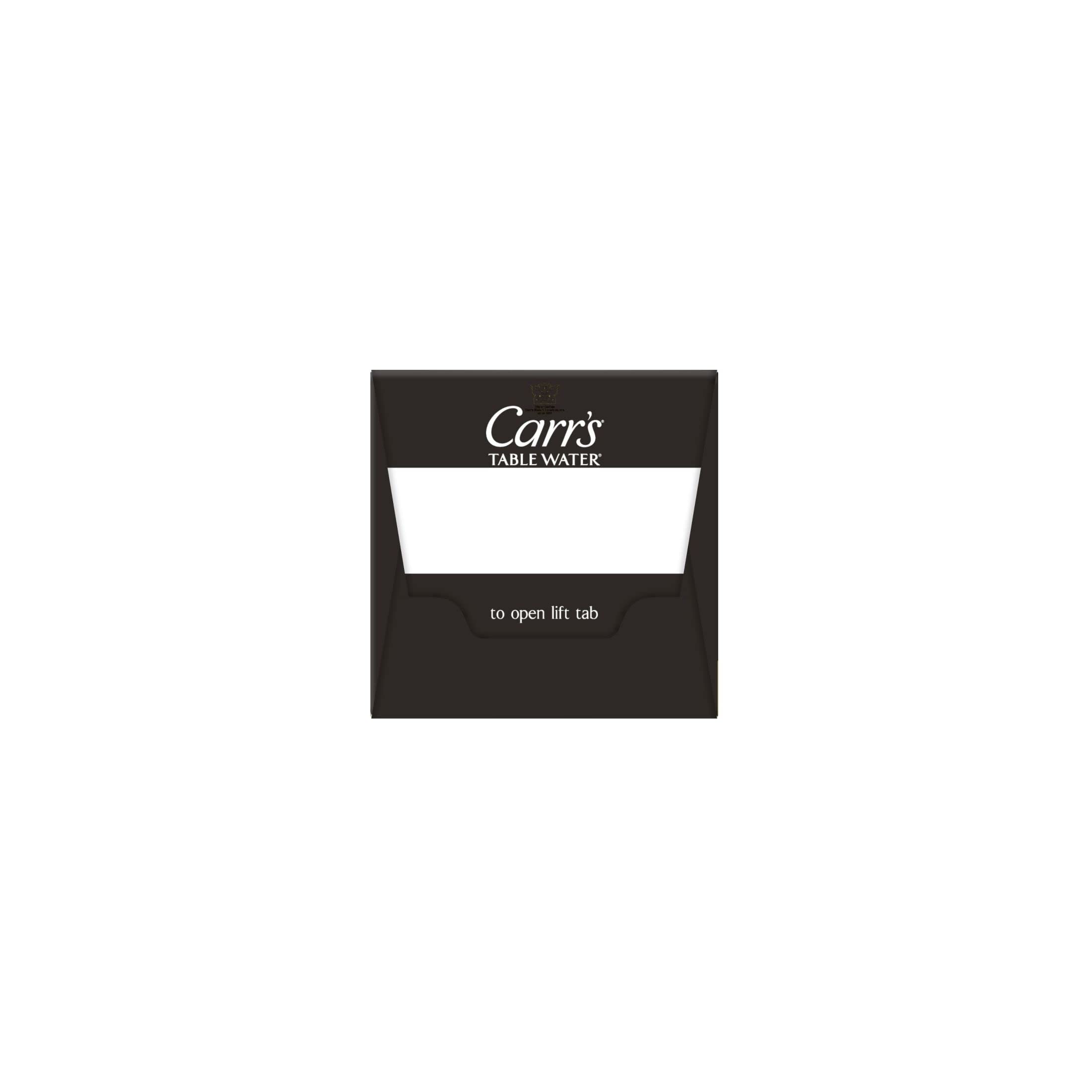 Original Carr's Table Water Crackers - 6 Pack of Baked Snack Crackers for Parties, Cheese Pairing & Gourmet Appetizers | Perfect for Entertaining, Afternoon Tea & Healthy Snacking