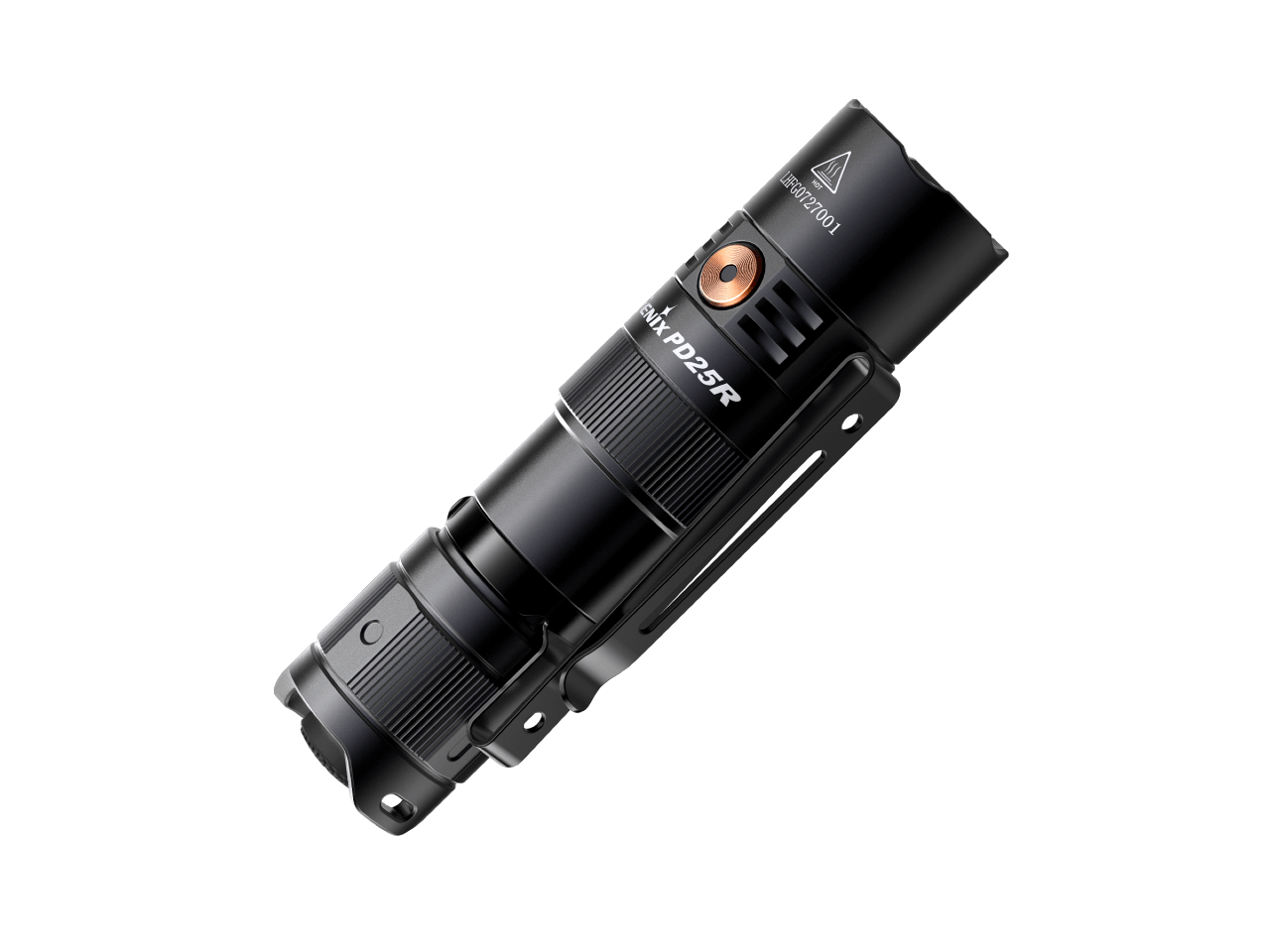 Fenix PD25R Rechargeable LED Flashlight 1000 Lumens, Compact Tactical Flashlight with USB-C Charging - Perfect for Camping, Hiking & Emergency Use