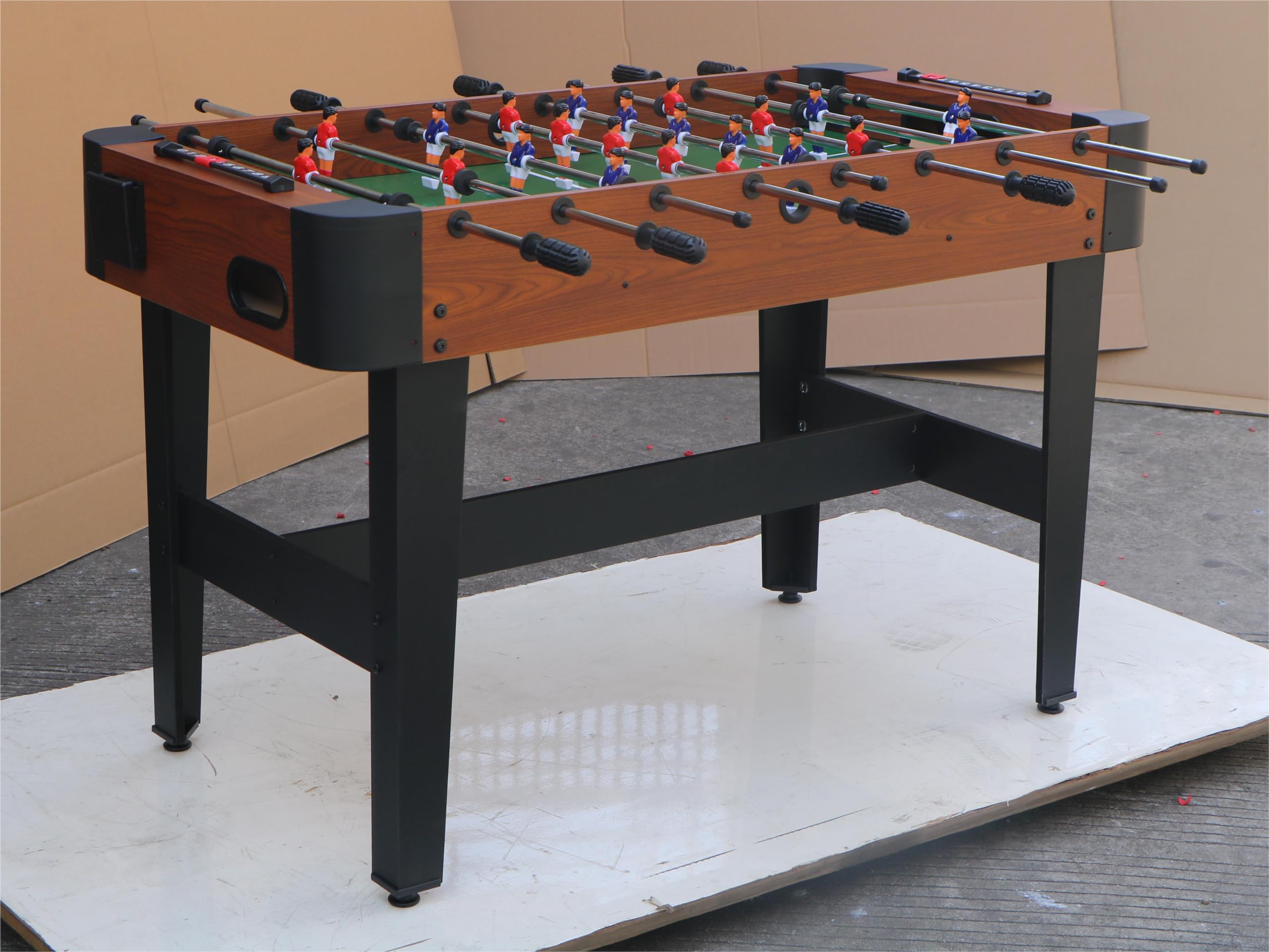 Premium NicBex Foosball Table - Professional Soccer Table Game for Home & Office | Solid Wood Construction | Perfect for Game Rooms, Basements, Man Caves & Family Fun Nights