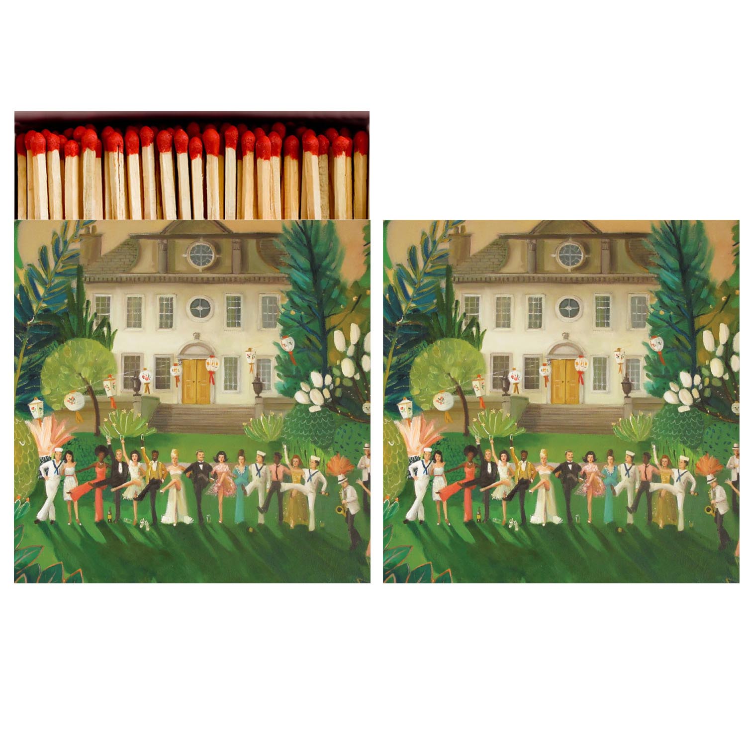 High Kick Matches - Premium Quality Matches for Fireplaces, Camping & Emergency Use