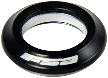 Full Speed Ahead Integrated Bicycle Headset - IS 2 1 1/8 IS41.2/28.6 (36/45) 6.7/8.2mm - Black - Perfect for Road Bikes & Mountain Bike Upgrades
