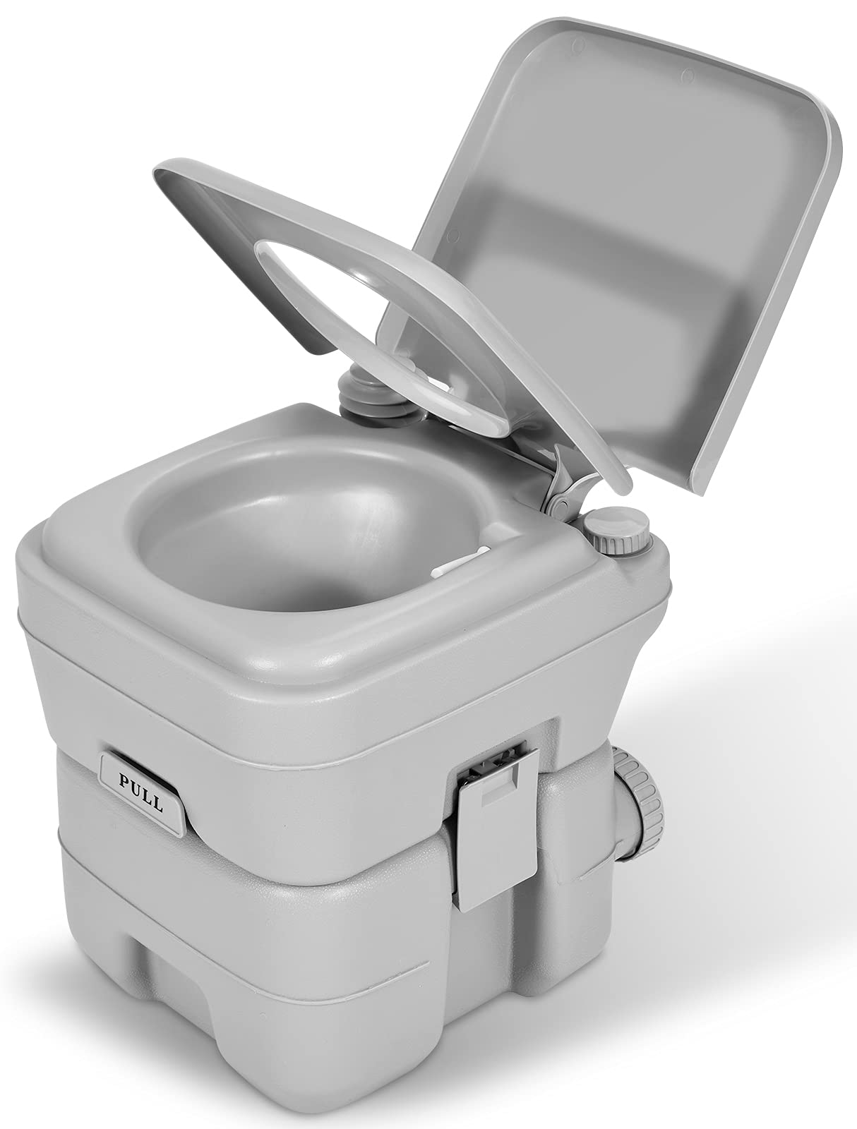 YITAHOME 5.3 Gallon Portable Toilet with Detachable Waste Tank - Lightweight Camping Toilet for RV, Travel, Hiking, Hunting & Boating | Perfect for Outdoor Adventures, Road Trips & Emergency Preparedness