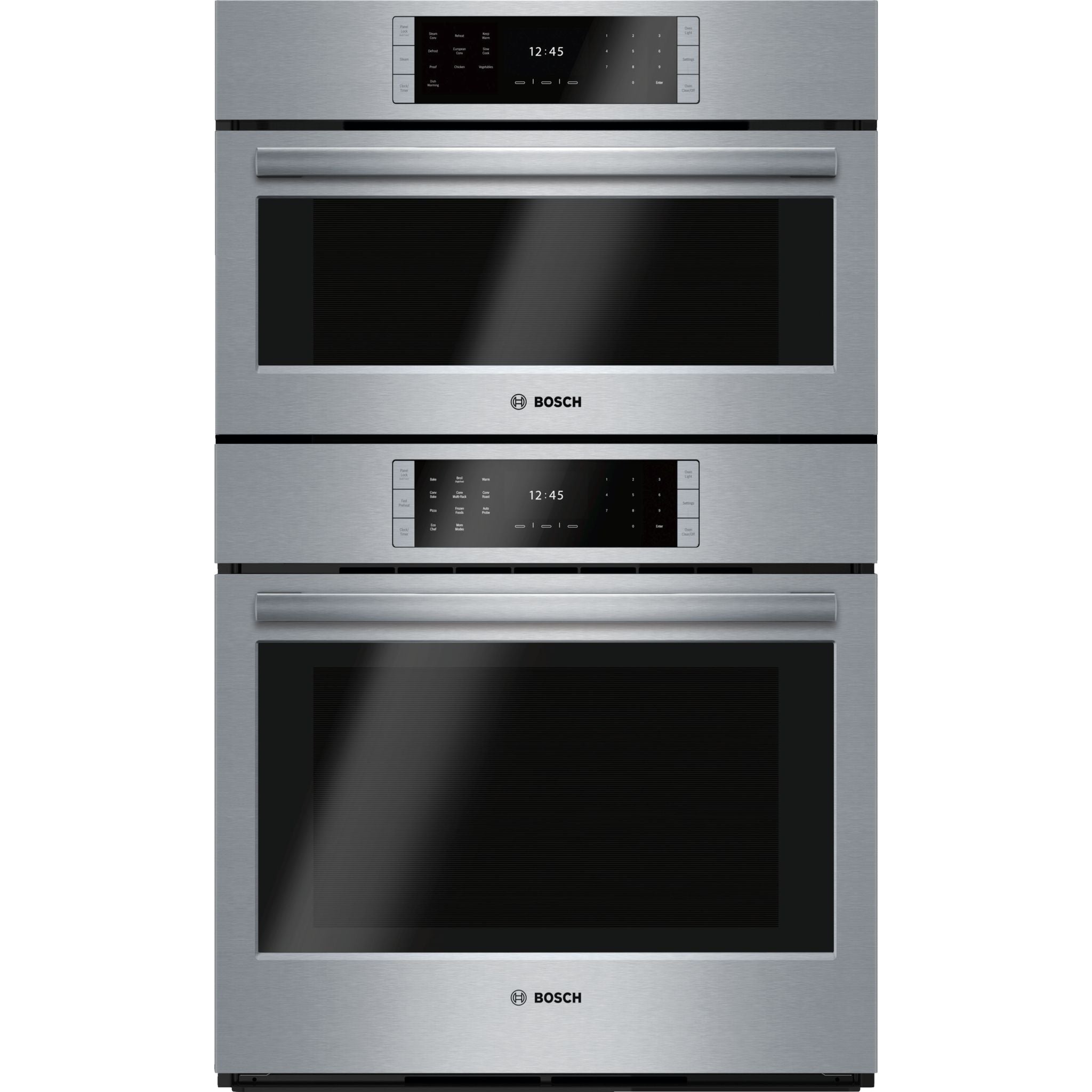 Bosch 30 Inch Double Wall Oven (Model HSLP751UC) - Stainless Steel Built-In Electric Oven with Convection Cooking, Perfect for Baking, Roasting & Entertaining