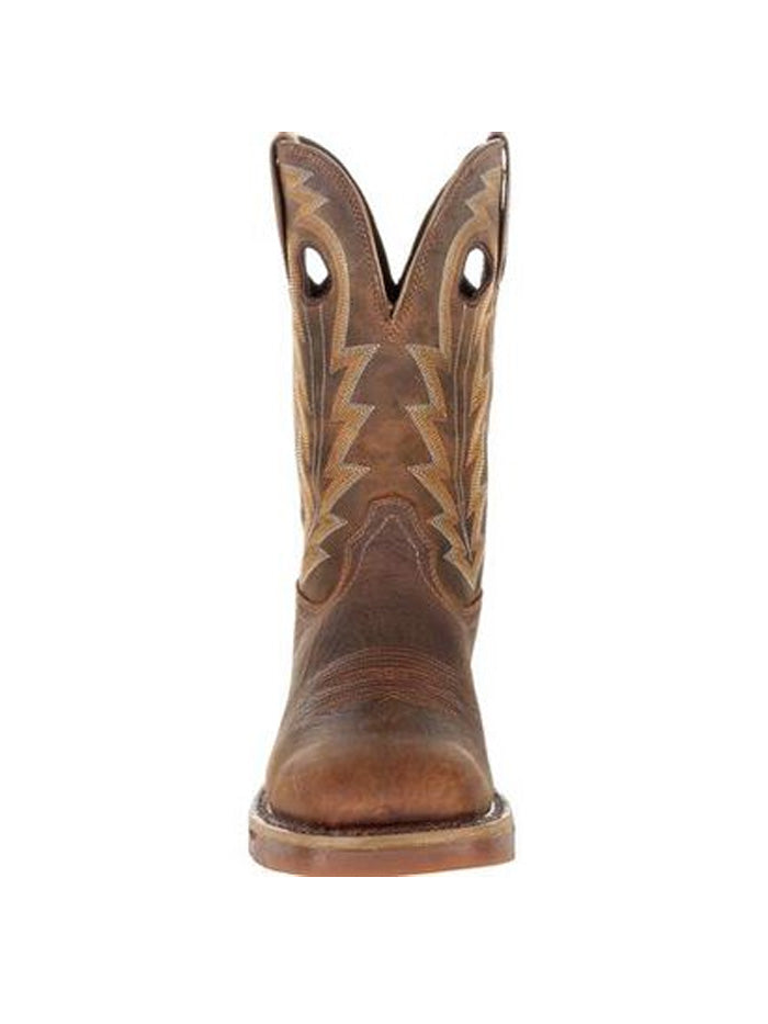 Rocky RKW0278 Men's Long Range Waterproof Work Boots - Distressed Brown - Durable Safety Boots for Construction, Hiking & Outdoor Work