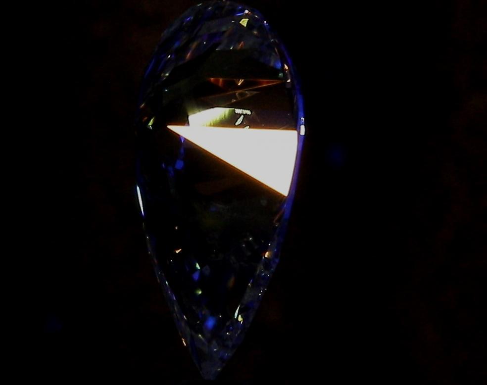 1.50 Carat F Color SI1 Clarity Pear-Shaped Loose Diamond for Engagement Rings & Fine Jewelry