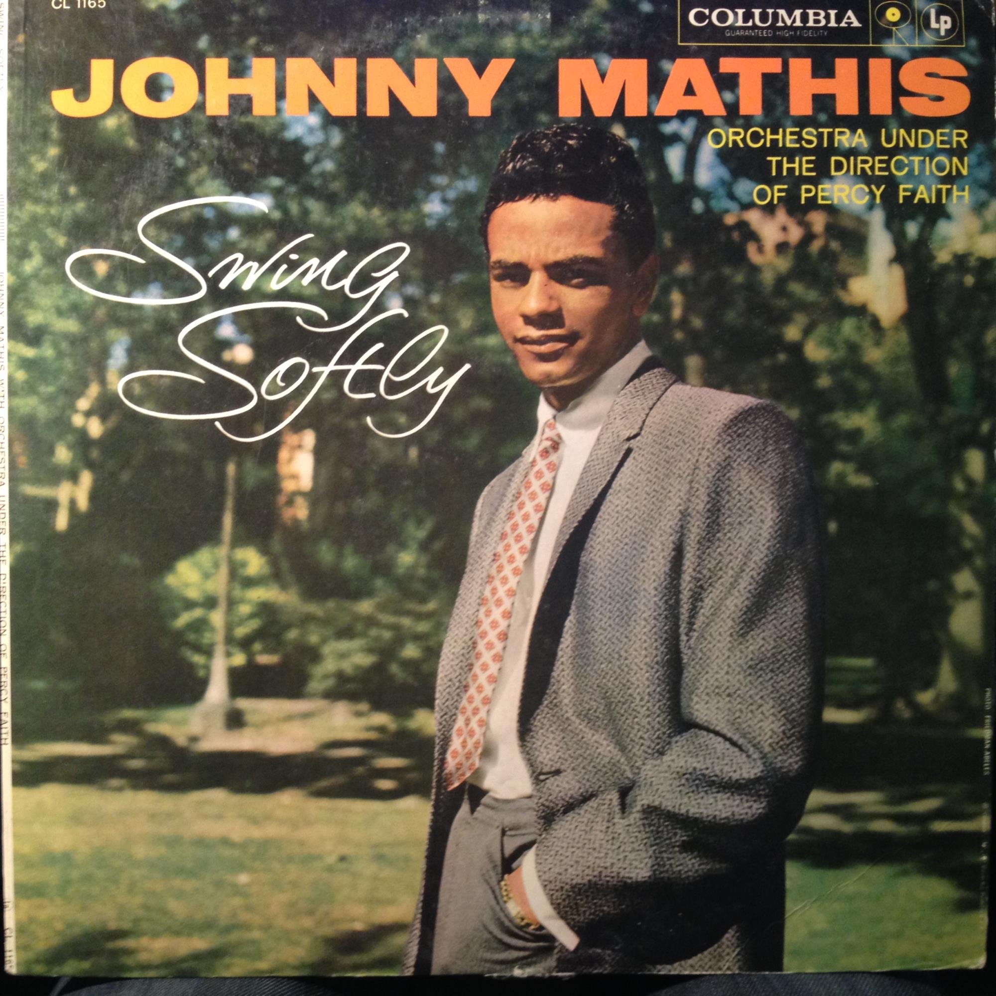 Johnny Mathis Swing Softly Vinyl Record LP - Classic Romantic Music for Relaxing Evenings & Date Nights