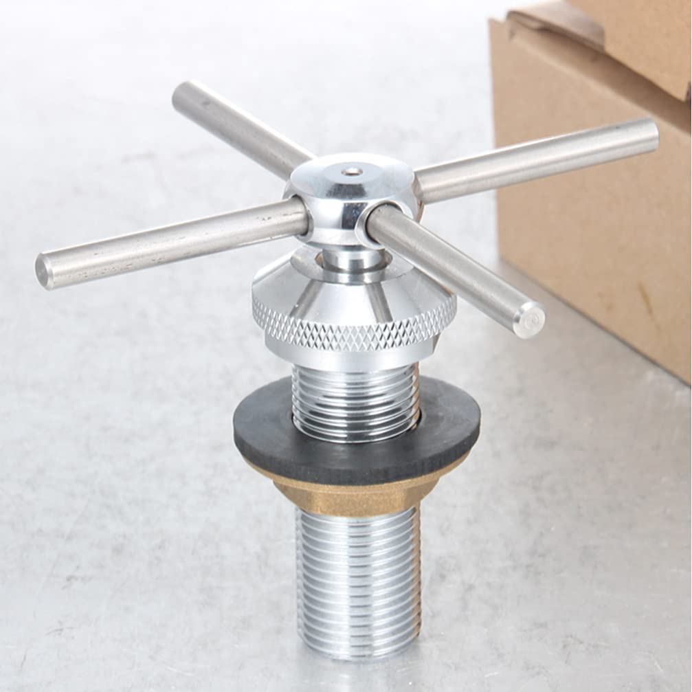 UKCOCO 1-Piece Glass Washer & Cup Rinser Head - Stainless Steel Sprayer for Bar, Kitchen, and Restaurant Use - Perfect for Washing Glasses, Mugs, and Cups