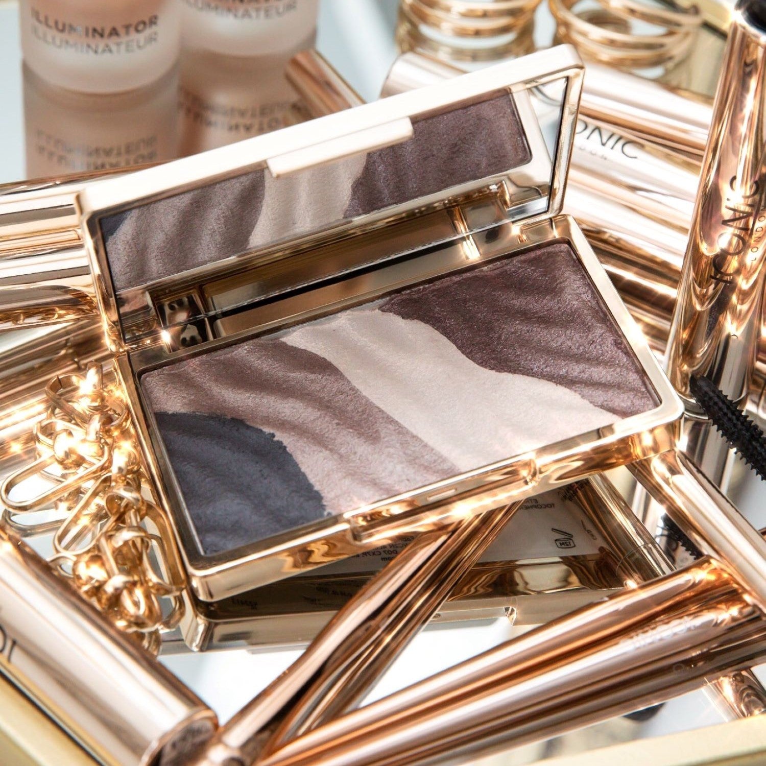 Smokey Secret Baked Eyeshadow Palette - Long Lasting Matte & Shimmer Makeup for Day & Night Looks - Perfect for Party, Date Night, and Special Occasions