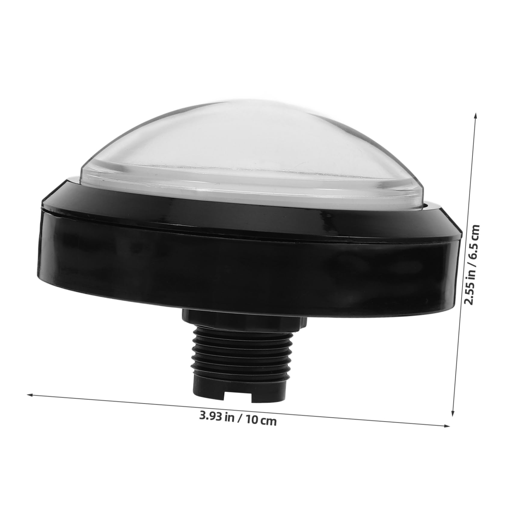 Replacement Push Button for Arcade Game Machines - Durable Plastic Gaming Button Accessory for DIY Repair & Custom Builds | Perfect for Arcade Cabinets, MAME Controllers & Retro Gaming Setups