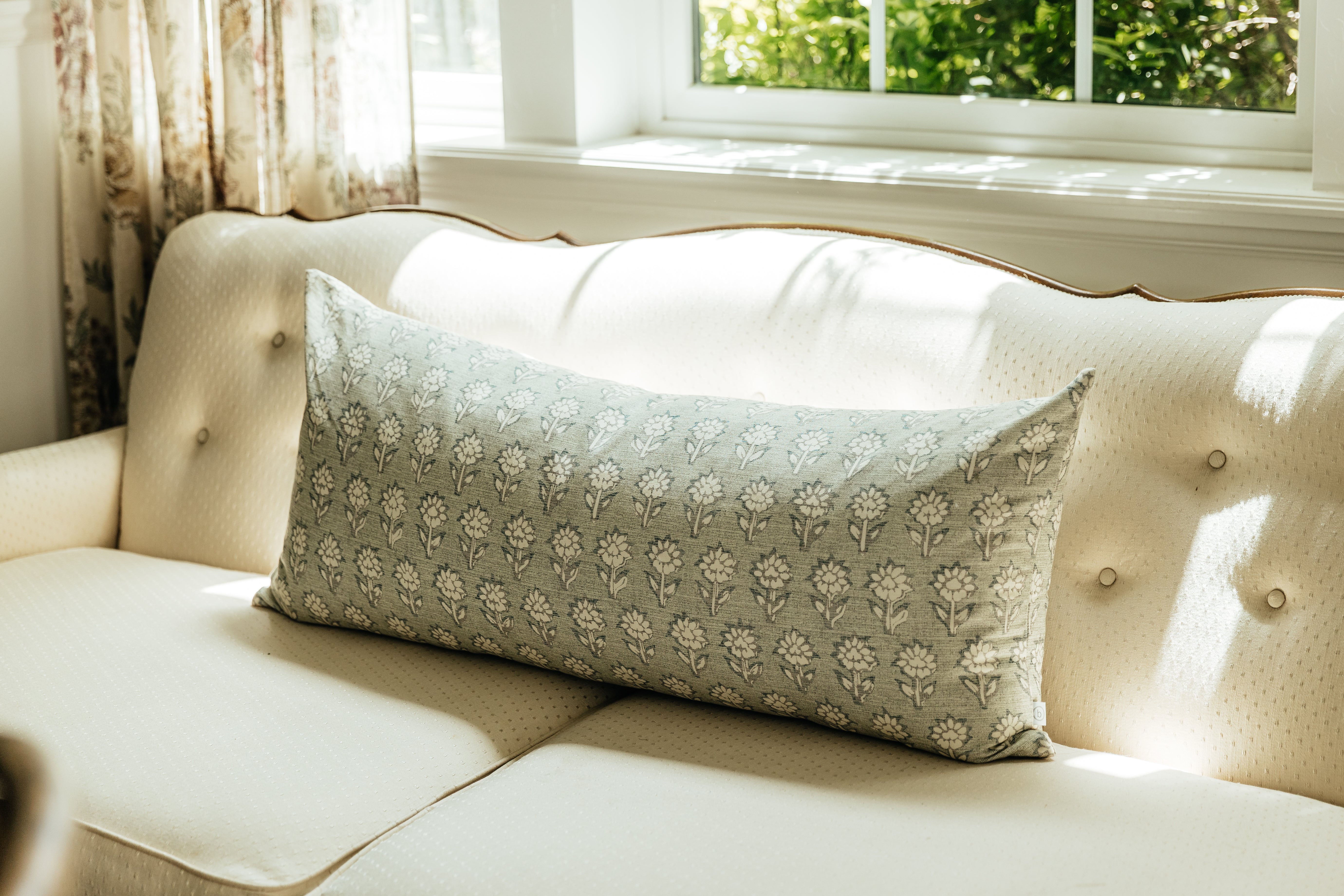 Luxury Mollie XL Lumbar Pillow Cover - Soft Decorative Cushion Case for Sofa, Bed & Home Decor - Perfect for Living Room, Bedroom & Office