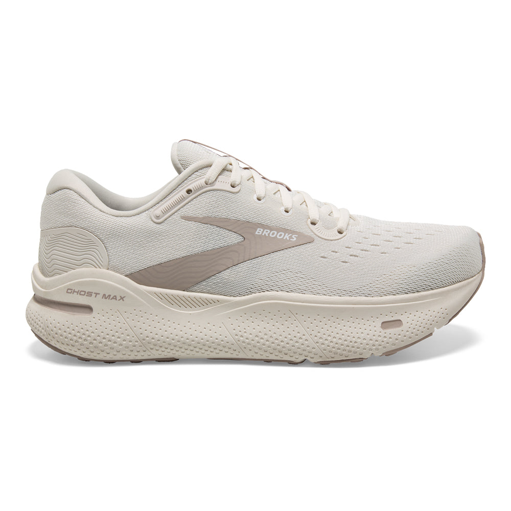 Brooks Ghost Max Running Shoes for Men - Coconut/White Sand/Chateau - Size 13 D Medium - Cushioned Road Running & Jogging Shoes for Long Distance Comfort