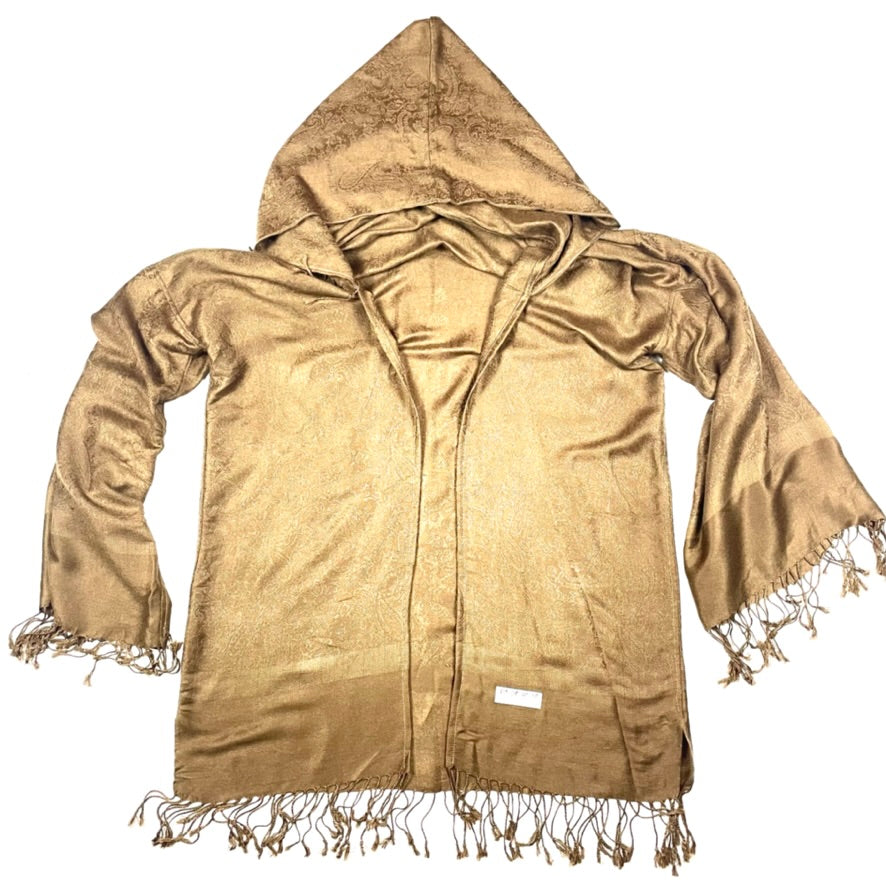 PASH ROBE - Soft & Luxurious Bamboo Brown Bathrobe for Women & Men | Perfect for Spa, Lounge & Relaxation at Home