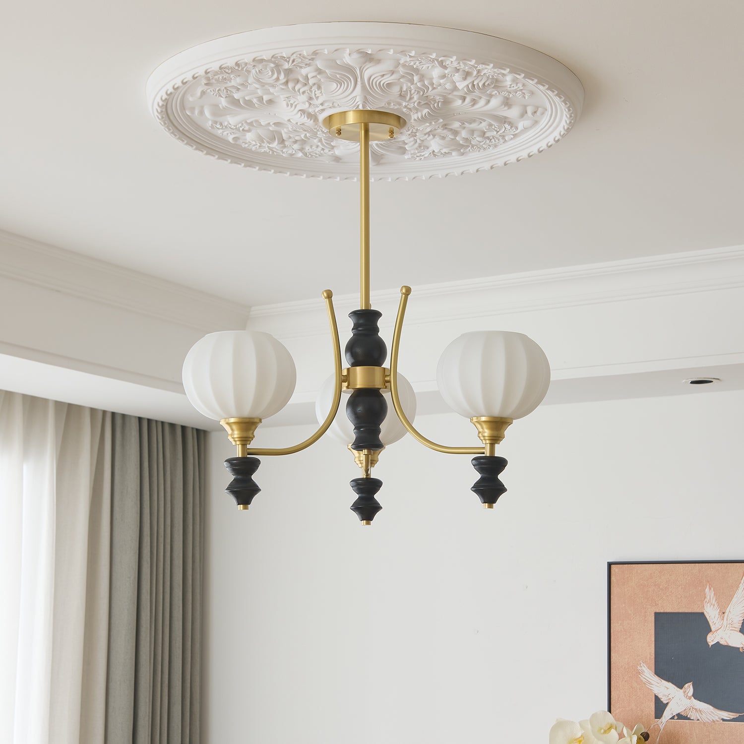 Lucerna Royale Chandelier - Elegant Crystal Ceiling Light Fixture for Dining Room, Living Room & Bedroom | Luxury Home Decor Lighting