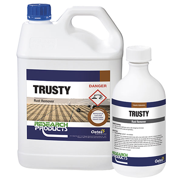Trusty Carpet Cleaner & Rust Remover Pre-Spray Solution - Professional Stain Treatment for Carpets, Upholstery & Fabrics - Ideal for Home Cleaning, Auto Detailing & Commercial Use