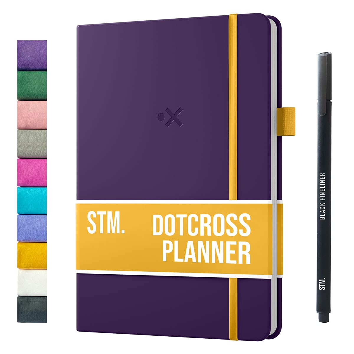 2025 Daily Planner (Undated) - B5 Dot Grid Notebook for Personal & Professional Use | All-in-One Organizer with Weekly/Monthly/Yearly Views | Perfect for Work, School, Goal Tracking & Productivity | Ideal for Office, Home & Academic Planning