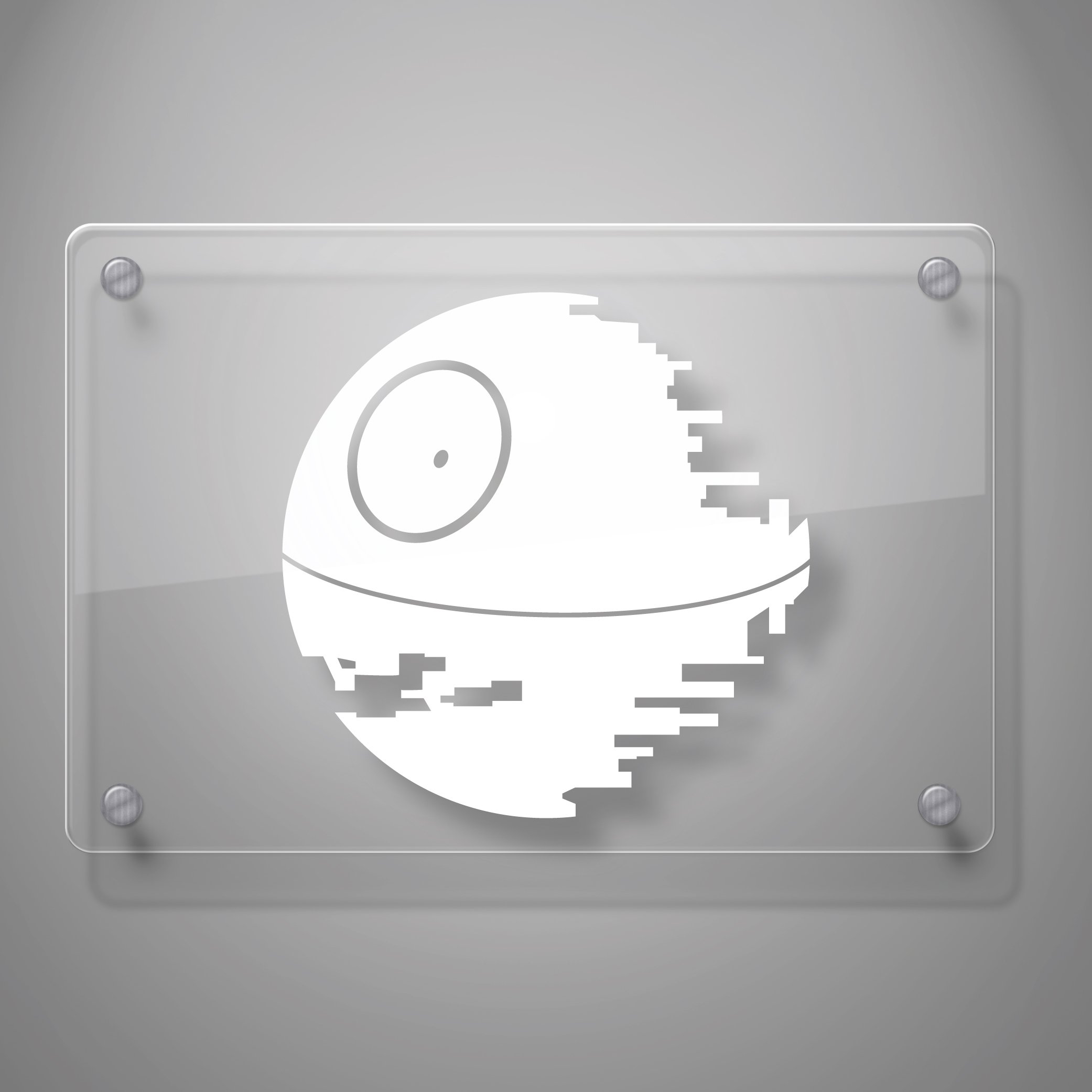 Yooneek Death Star Decal Sticker - 12