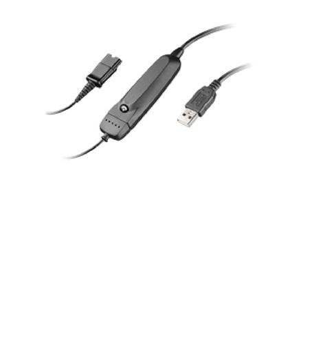 Plantronics DA40 USB Headset Adapter - Convert 3.5mm Headphones to USB for Clear Calls | Perfect for Remote Work, Online Meetings & Gaming