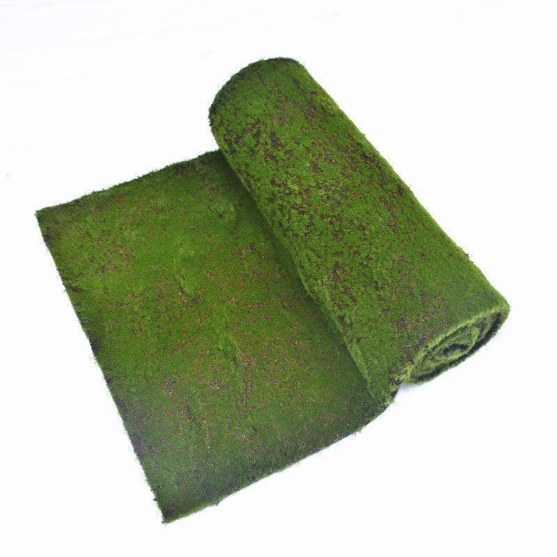 Artificial Moss Vertical Garden Wall Panel - 200cm x 50cm Green Plant Decor for Indoor/Outdoor Living Spaces, Offices & Balconies