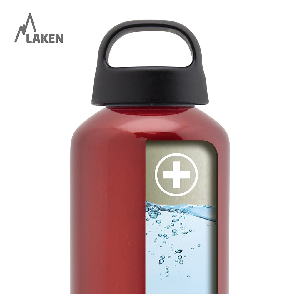 Laken Classic Wide Mouth Water Bottle - BPA Free, Leak Proof, 32oz Stainless Steel Insulated for Hot & Cold Drinks - Perfect for Hiking, Camping, Gym & Outdoor Activities