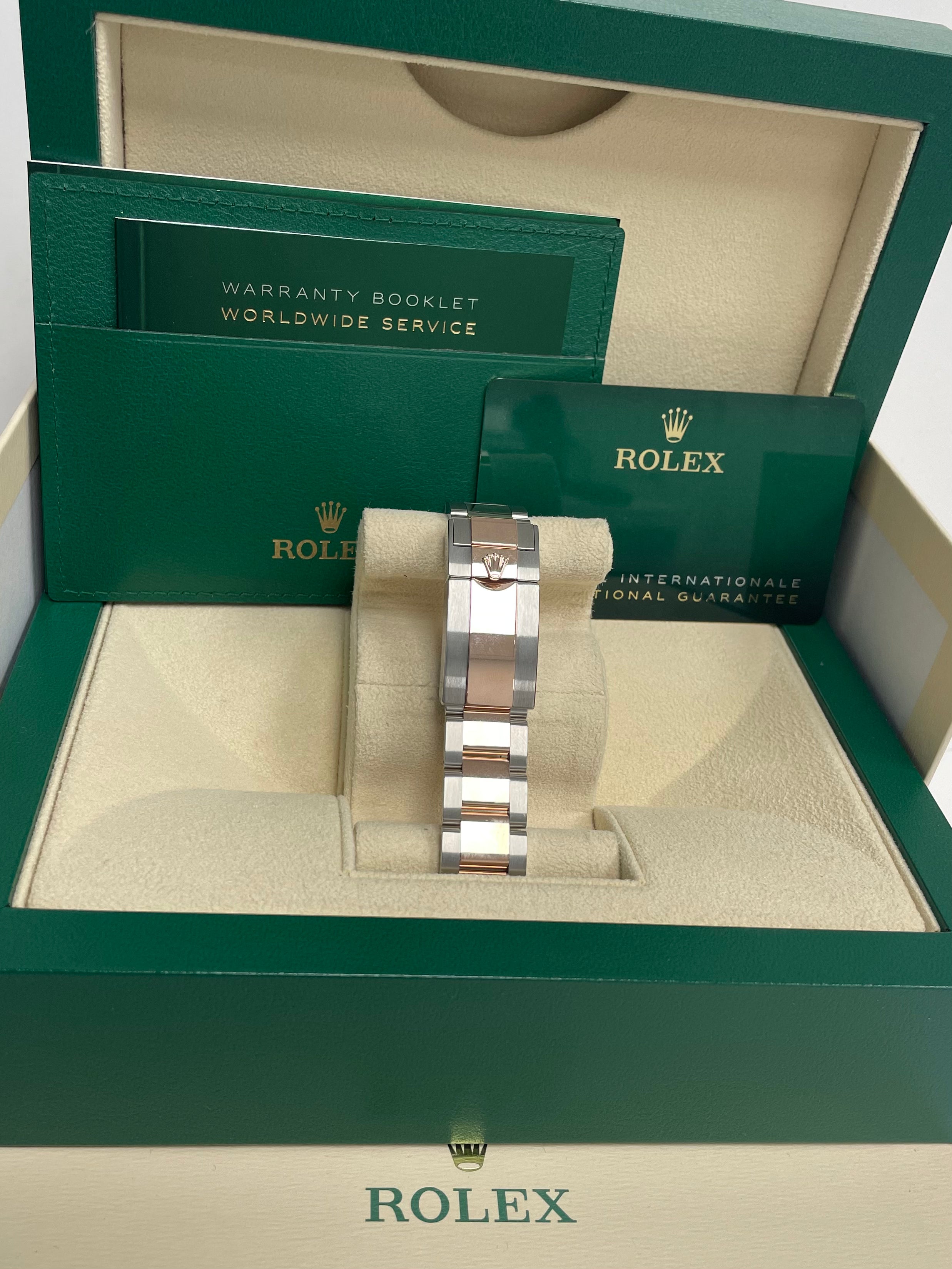 Rolex Yacht-Master 40 Watch - Stainless Steel & Everose Gold Rolesor, Brown Dial (Ref. 126621) | Luxury Diving & Sailing Timepiece for Men