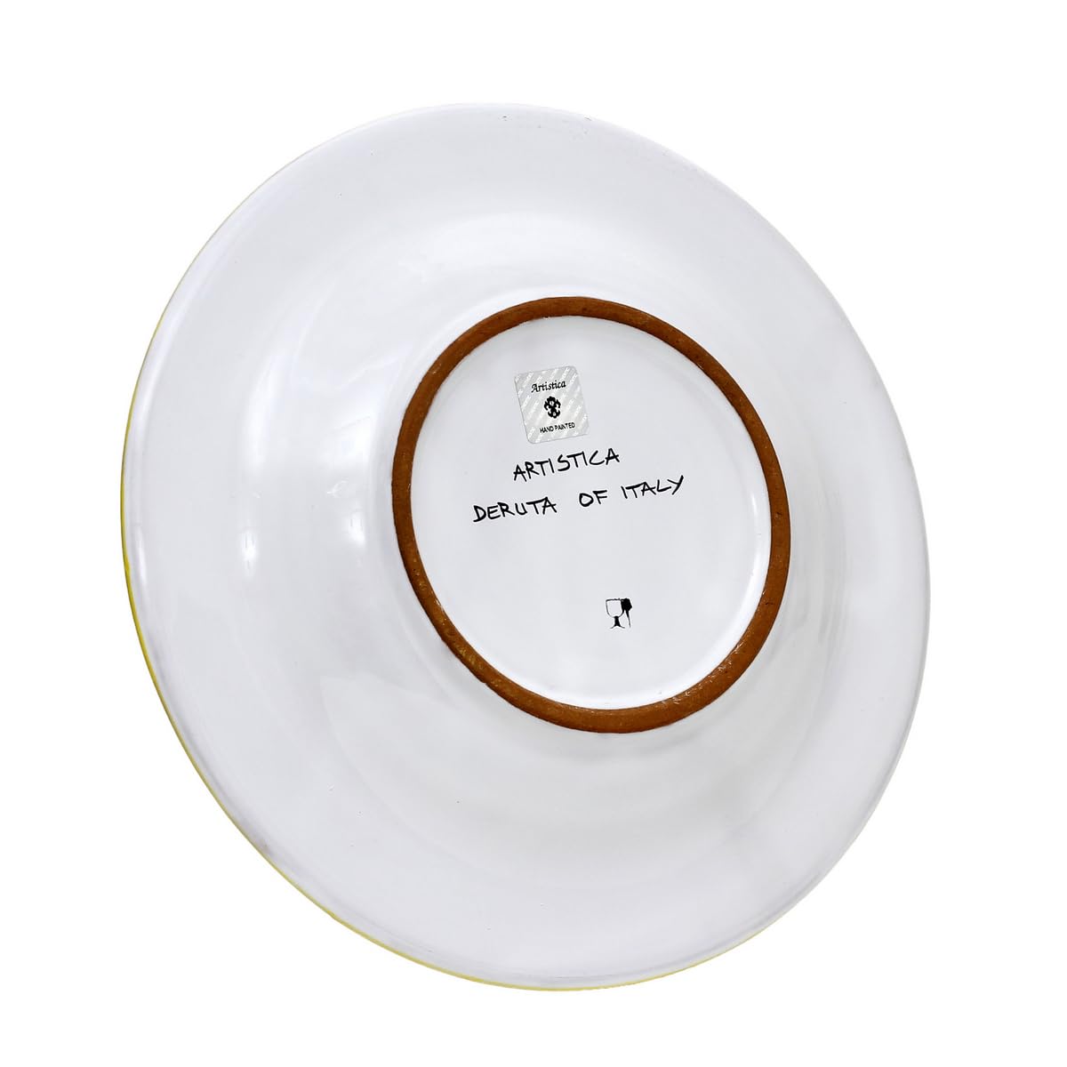 Hand Painted Deruta Italy Ceramic Cereal Bowl [RI0005] - Authentic Italian Artisan Design with Certificate of Authenticity - Perfect for Breakfast, Soups & Home Decor