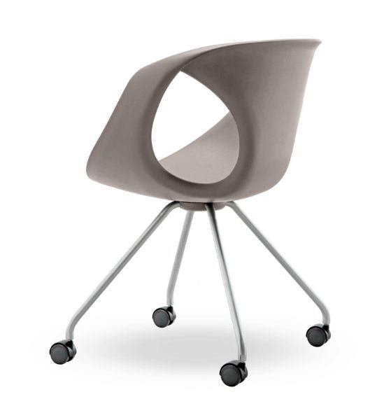 Tonon Up Soft Touch Chair with Caster Base - Ergonomic Office Chair for Home & Work, Model 907.61 - Perfect for Desks, Conference Rooms & Workspaces