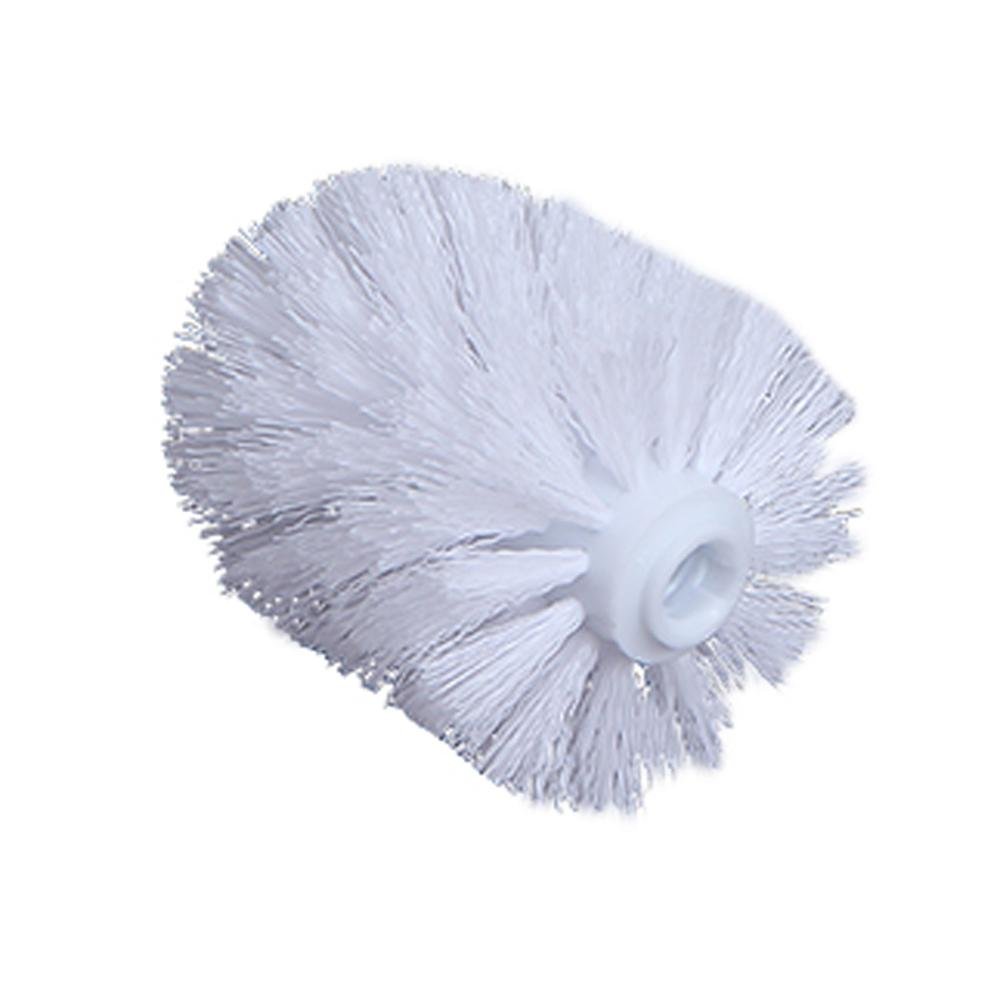 Toilet Brush Replacement Head - Easy Screw-On Design for Bathroom Cleaning | Durable Toilet Bowl Brush Head for Home & Commercial Use | Perfect for Daily Bathroom Maintenance & Deep Cleaning