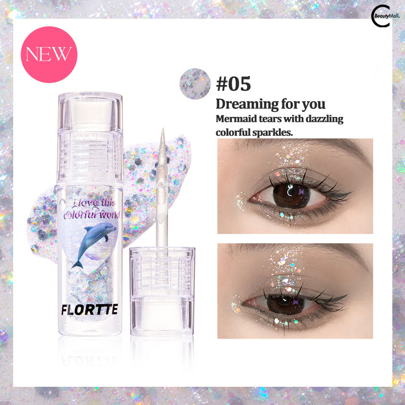 FLORTTE Heart Attack Liquid Eyeshadow - Long Lasting, Waterproof, Highly Pigmented Eye Makeup for Party, Date Night & Special Occasions